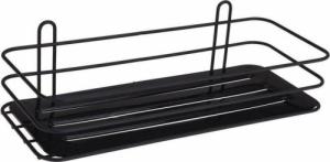 Koszyk prysznicowy Vilde (czekamy na nowe zdjęcia) Półka łazienkowa pod prysznic do kabiny czarna na przyssawki prostokątna na kosmetyki akcesoria 2