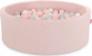 Bobono Suchy basen minky H-30 cm z piłkami 200szt.- brudny róż 1