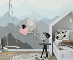 My Sweet Baby Półki do pokoju dziecięcego - Miś Girl 2