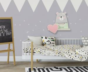 My Sweet Baby Półki do pokoju dziecięcego - Miś Girl 9