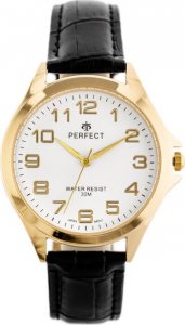 Zegarek Perfect ZEGAREK MĘSKI PERFECT KLASYKA C412-F (zp334c) 1