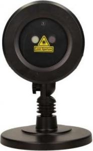 Dekoracja świąteczna Orno Projektor laserowy 3D SANTA, IP65, 7 trybów 7