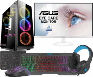 Komputer Vist RGB VR6, Ryzen 3 1200, 16 GB, GTX 1650, 512 GB M.2 PCIe Windows 10 Pro 1