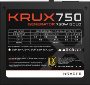 Zasilacz Krux Generator 750W (KRX0118) 9