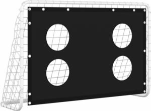 vidaXL vidaXL Bramka treningowa do piłki nożnej, stal, 184x61x122 cm 2