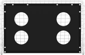 vidaXL vidaXL Bramka treningowa do piłki nożnej, stal, 184x61x122 cm 3