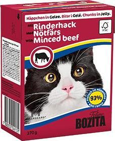 Bozita BOZITA Mięsne kawałki z wołowiną w galaretce 370g 2