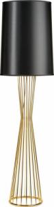 Lampa podłogowa KKS Podłogowa lampa stojąca FILO MF1235 abażurowa czarna złota 2