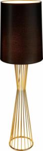 Lampa podłogowa KKS Podłogowa lampa stojąca FILO MF1235 abażurowa czarna złota 3