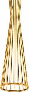 Lampa podłogowa KKS Podłogowa lampa stojąca FILO MF1235 abażurowa czarna złota 4