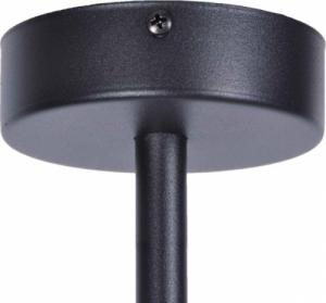 Lampa wisząca Kaja Dekoracyjna lampa wisząca VUELTA K-4737 zwis z kwietnikiem czarny 6