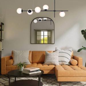 Lampa wisząca Kaja Wisząca lampa modernistyczna VUELTA K-4738 czarny zwis molekuły 5