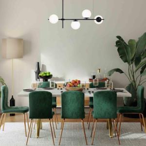 Lampa wisząca Kaja Nowoczesna lampa wisząca VUELTA K-4736 molekularny zwis czarny 6