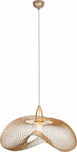 Lampa wisząca MAXlight Lampa wisząca BREEZY P0445 druciany zwis loftowy nad stół złoty 1