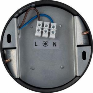 Lampa sufitowa Nowodvorski Plafon okrągły FLEA czarny downlight lampa natynkowa do gabinetu 3