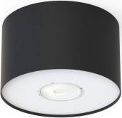 Lampa sufitowa Nowodvorski Sufitowa plafoniera do kuchni POINT 7603 czarny downlight okrągły 1