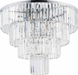 Lampa sufitowa Nowodvorski Kryształowy plafon Cristal 7631 pokojowy przezroczysty srebrny 1
