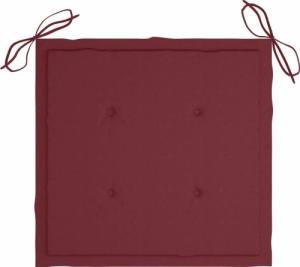 vidaXL vidaXL Krzesła ogrodowe z poduszkami, 2 szt., drewno akacjowe 9