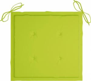 vidaXL Krzesła ogrodowe z poduszkami, 2 szt., drewno akacjowe 9