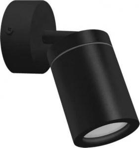 Kinkiet IDEUS Czarna lampa ścienna Tenor 04069 kierunkowa do łazienki czarna 1