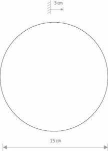 Kinkiet Nowodvorski Loftowa lampa ścienna Ring 7634 LED 7634 3000K do holu czarna 3