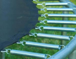 Trampolina ogrodowa vidaXL Trampolina z siatką zabezpieczającą o średnicy 4,3 m 4