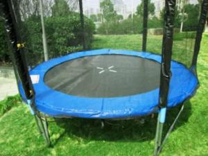 Trampolina ogrodowa vidaXL Trampolina z siatką zabezpieczającą 2,5 m 2