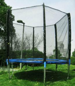 Trampolina ogrodowa vidaXL Trampolina z siatką zabezpieczającą 2,5 m 3
