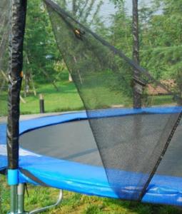 Trampolina ogrodowa vidaXL Trampolina z siatką zabezpieczającą o średnicy 3,7 m 3