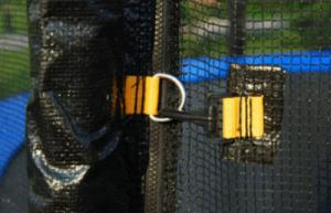 Trampolina ogrodowa vidaXL Trampolina z siatką zabezpieczającą o średnicy 3,7 m 5