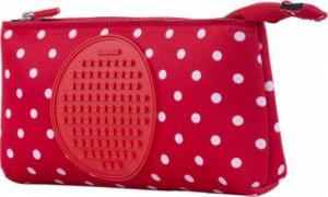 Piórnik PIXIE Neoprenowy Piórnik na Suwak, Kosmetyczka, Saszetka, PIXIE CREW, Czerwony, Czerwony Panel 3