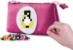 Piórnik PIXIE Neoprenowy Piórnik na Suwak, Kosmetyczka, Saszetka, PIXIE CREW, Purpurowy, Panel Świecący w Ciemności 4