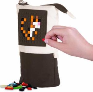 Piórnik PIXIE Pionowy Piórnik na Suwak, PIXIE CREW, Czarny, Czarny Panel 6