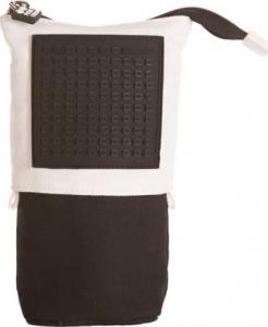 Piórnik PIXIE Pionowy Piórnik na Suwak, PIXIE CREW, Czarny, Czarny Panel 9