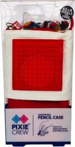 Piórnik PIXIE Pionowy Piórnik na Suwak, PIXIE CREW, Czerwony, Czerwony Panel 11
