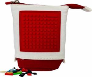 Piórnik PIXIE Pionowy Piórnik na Suwak, PIXIE CREW, Czerwony, Czerwony Panel 6