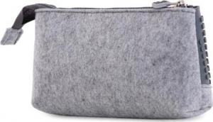 Piórnik PIXIE Piórnik na Suwak, Kosmetyczka, Saszetka, PIXIE CREW, Szary, Szary Panel 9