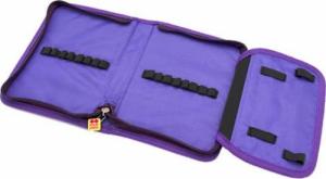 Piórnik PIXIE Piórnik Szkolny na Suwak, PIXIE CREW, Alfabet, Purpurowy Panel 4