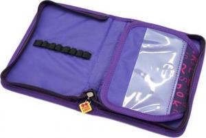 Piórnik PIXIE Piórnik Szkolny na Suwak, PIXIE CREW, Alfabet, Purpurowy Panel 5