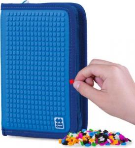 Piórnik PIXIE Piórnik Szkolny na Suwak, PIXIE CREW, Dinozaury, Niebieski Panel 2