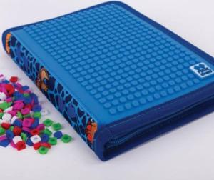 Piórnik PIXIE Piórnik Szkolny na Suwak, PIXIE CREW, Dinozaury, Niebieski Panel 6