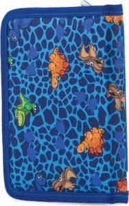 Piórnik PIXIE Piórnik Szkolny na Suwak, PIXIE CREW, Dinozaury, Niebieski Panel 9