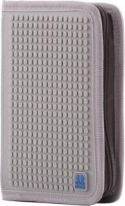 Piórnik PIXIE Piórnik Szkolny na Suwak, PIXIE CREW, Kostka, Szary Panel 6