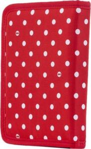 Piórnik PIXIE Piórnik Szkolny na Suwak, PIXIE CREW, Kropki, Czerwony Panel 7