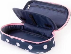 Piórnik PIXIE Piórnik Szkolny na Suwak, PIXIE CREW, Kropki, Różowy Panel 4