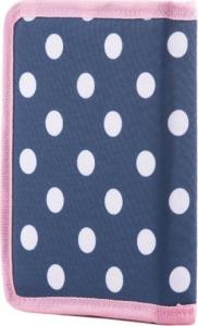 Piórnik PIXIE Piórnik Szkolny na Suwak, PIXIE CREW, Kropki, Różowy Panel 6