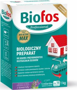 Inco BIOFOS Professional biologiczny preparat do szamb 1kg 1