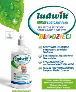 Inco Ludwik Ekologiczny płyn do mycia butelek, smoczków i naczyń dziecięcych 2