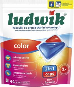 Inco LUDWIK Kapsułki do prania tkanin kolorowych Color 2 in 1 44 szt. 1