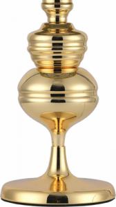 Lampa stołowa KKS Gabinetowa lampa stołowa QUEEN MT-8046-18 klasyczna lampka złota 3